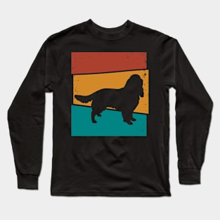 Retro Dog I English Springer Spaniel Long Sleeve T-Shirt